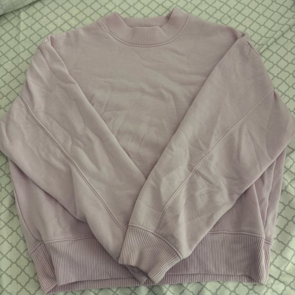 A New Day Light Purple mockneck Top